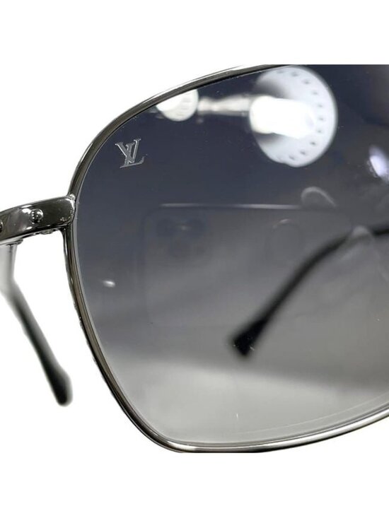 Louis Vuitton Sunglasses Silver Black Gradient Metal Acetate Eyewear main image 10